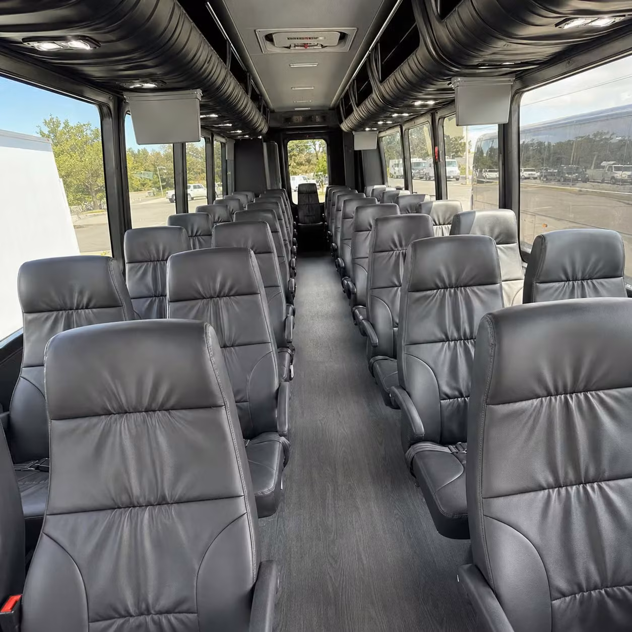 25 passenger minibus inside