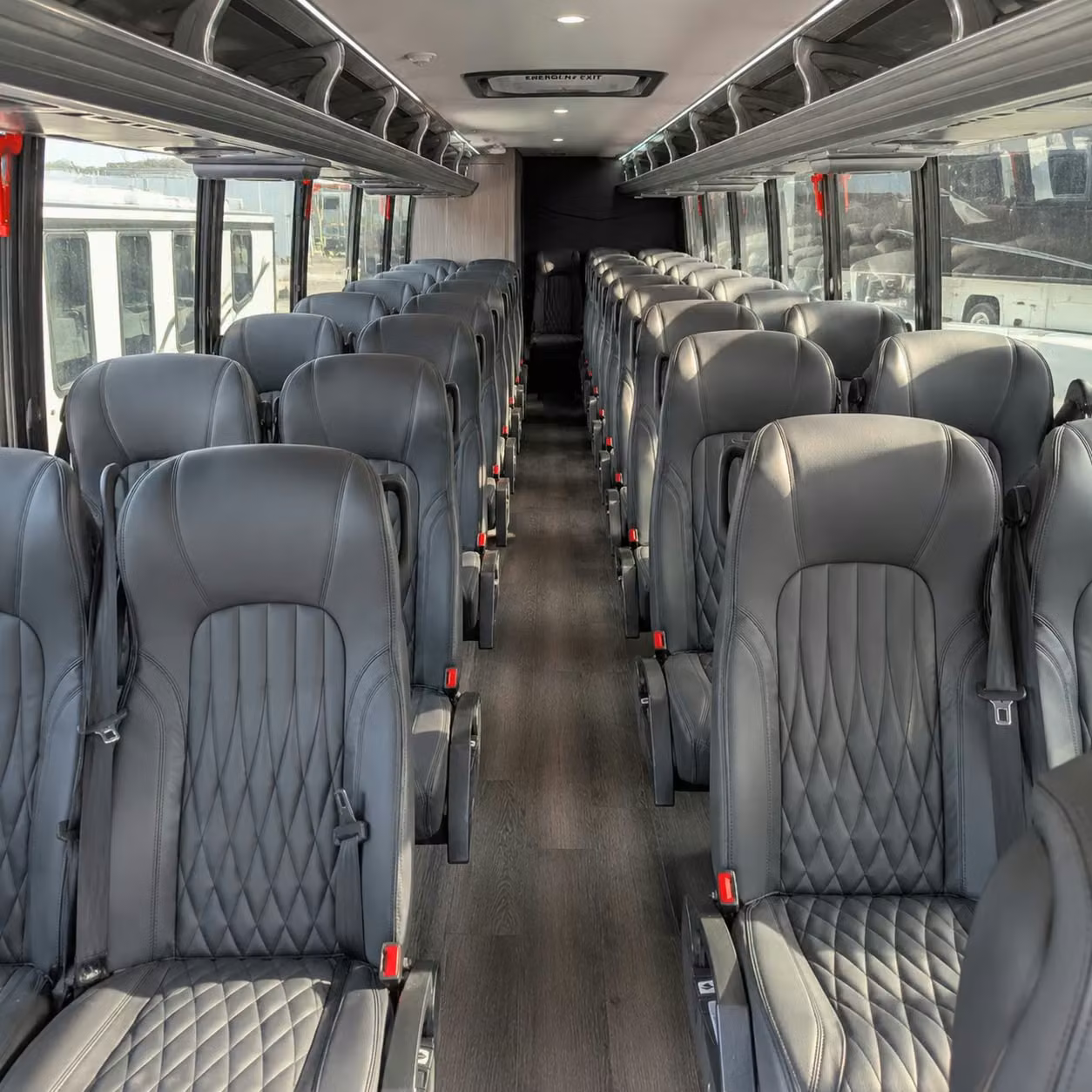 35 passenger minibus inside
