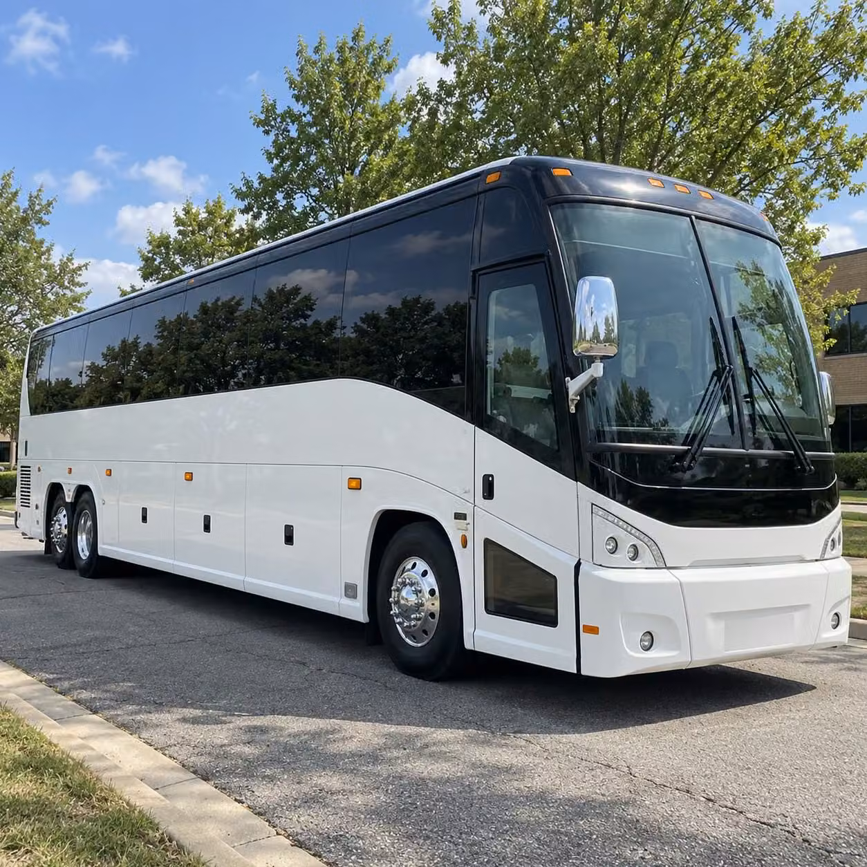 56 passenger charter bus