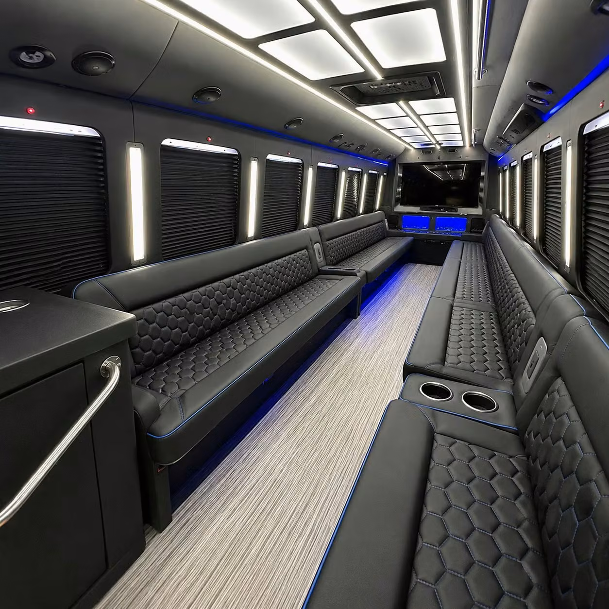 party bus interior