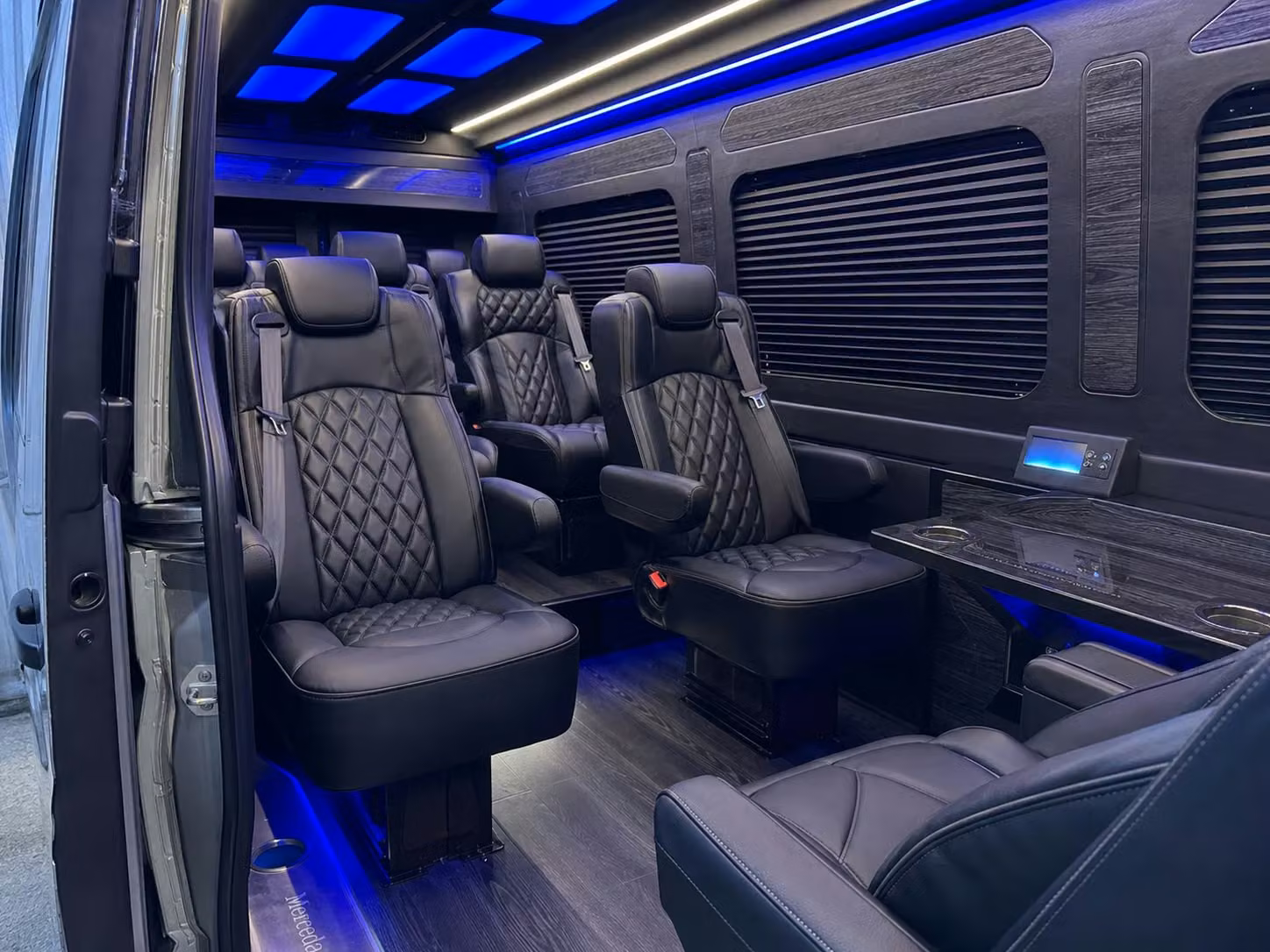 sprinter van transportation for groups and events across syracuse
