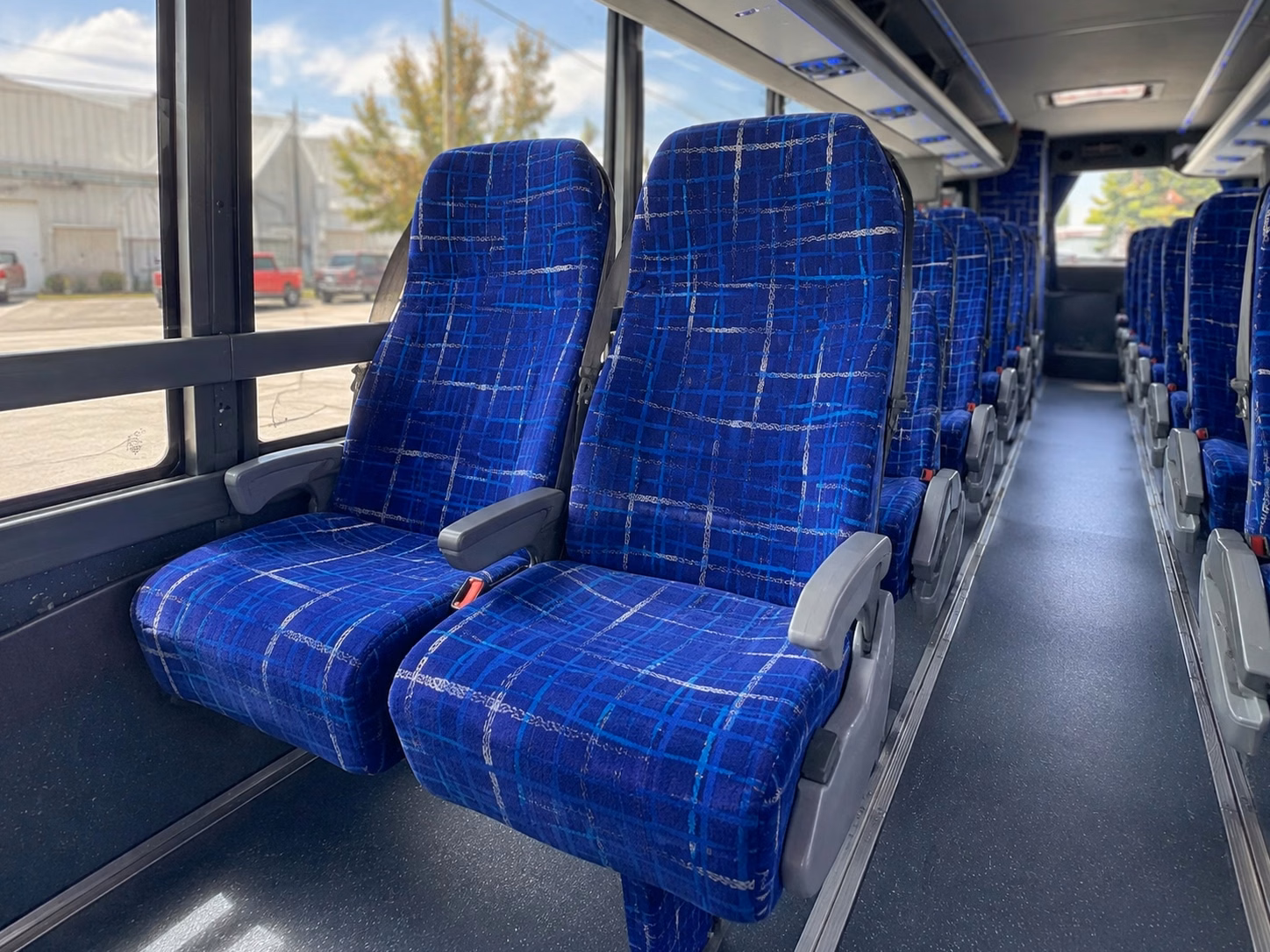syracuse charter bus rental interior